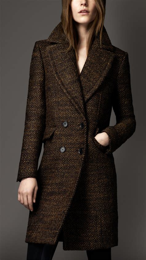 burberry ladies tweed jacket|burberry coats for women.